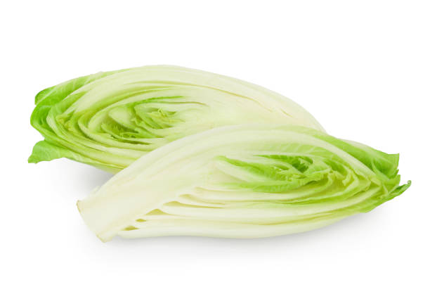 istock Chicory salad isolated on white background with clipping path and full depth of field. 1250122740