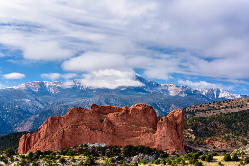 The Garden of The Gods. The area now known as Garden of the Gods was first called Red Rock Corral by the Europeans. Then, in August 1859, two surveyors who helped to set up Colorado City explored the site. One of the surveyors, M. S. Beach, suggested that it would be a \
