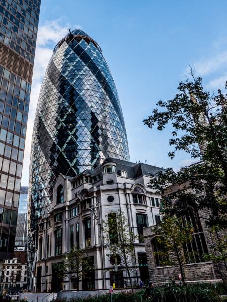 istock Corporate buildings London 1250131728