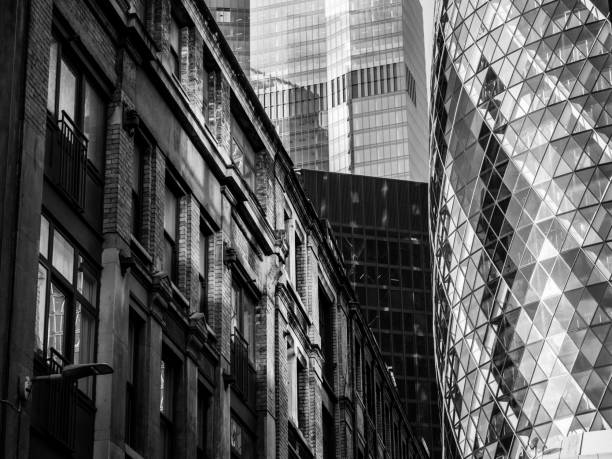 istock Corporate buildings London 1250132672