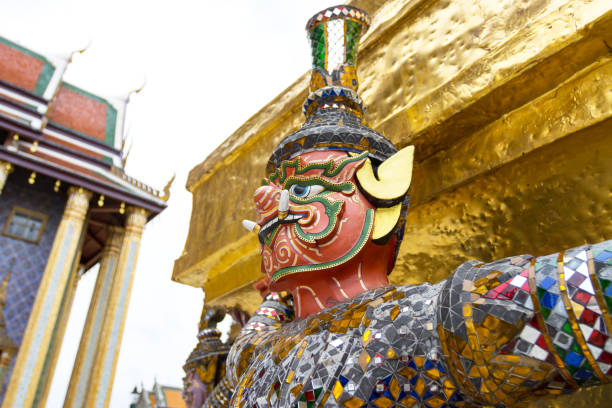 istock The demon statues in Ramayana the epic that is called in Thai as Ramakien 1250134708
