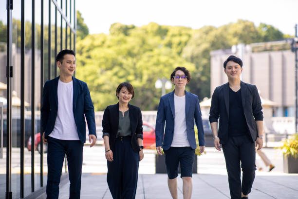 istock Young Entrepreneurs walking in city 1250138164