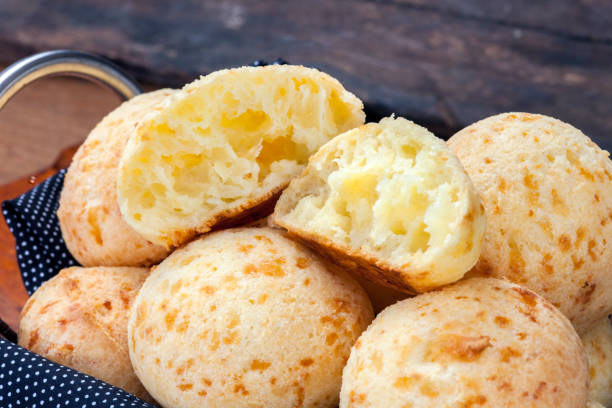 istock Brazilian snack, traditional cheese bread 1250147740