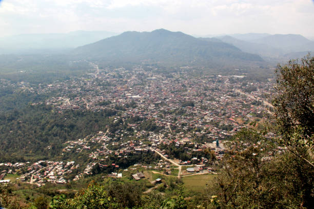 istock Panoramic view of the magical village Xicotepec 1250151802
