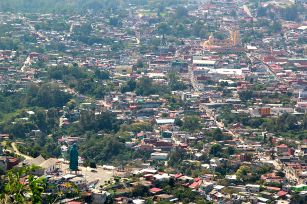 istock Panoramic view of the magical village Xicotepec 1250152560