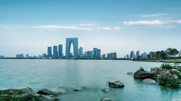 istock Suzhou financial center 1250162786