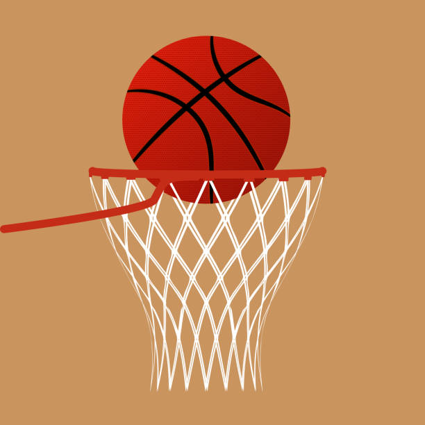istock Basketball. Basket and Ball. Sport colorful background. Vector Illustration. 1250164295