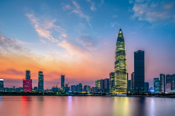istock Shenzhen Urban Construction skyline 1250169768