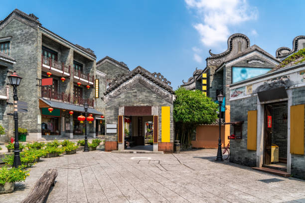 istock Guangzhou Lingnan ancient architectural landscape 1250170627