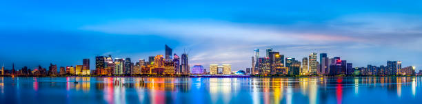 istock Hangzhou urban landscape skyline 1250170675