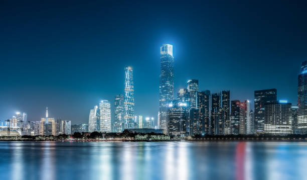 istock Guangzhou urban landscape skyline 1250171347