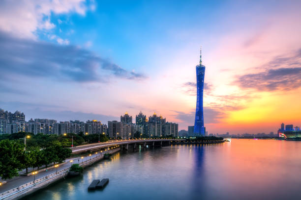 istock Guangzhou urban landscape skyline 1250171586
