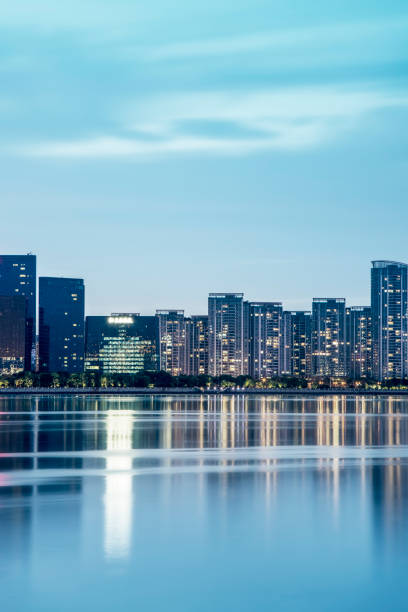 istock Hangzhou urban landscape skyline 1250171644