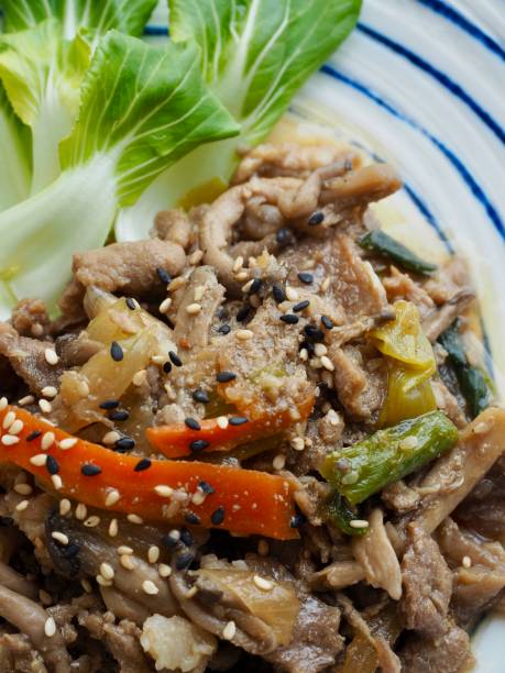 istock Korean traditional food Pork bulgogi 1250176183