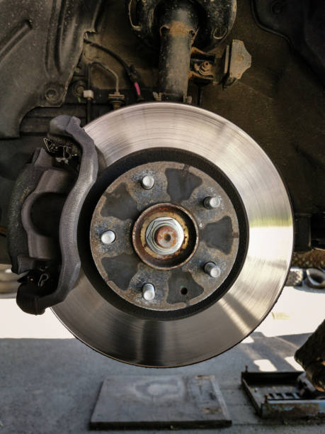 istock Brake Disk of a Car 1250181664