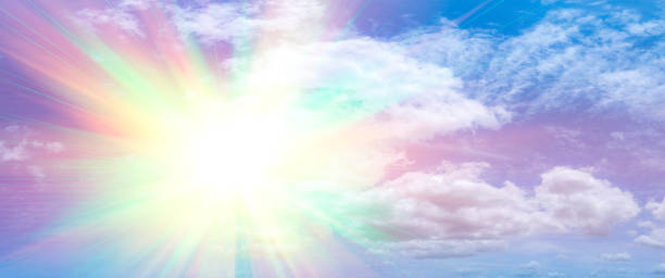 istock Beautiful light from the nature at sunset every day. 1250186838