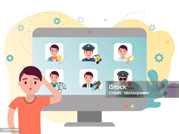 Difficult Decision To Choose Future Career For Young Student After  Graduation Flat Cartoon Design Vector Illustration Stock Illustration -  Download Image Now - iStock