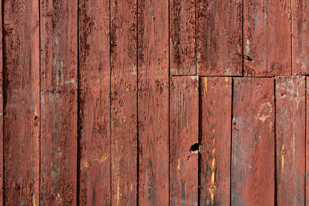 Wooden texture of red color background. Stock photo image of rustic wooden textured wall stock photo