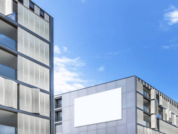 istock Large blank billboard in city view background 1250197121