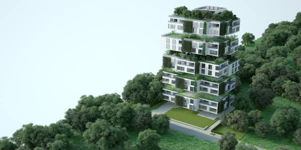 istock Sustainable apartment building 1250200131