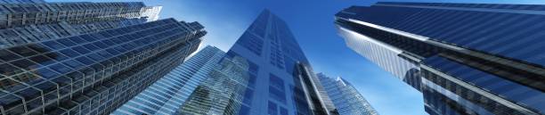 istock Skyscrapers against the sky with clouds 1250206494