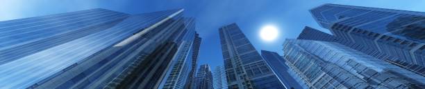 istock Skyscrapers against the sky with clouds 1250206508