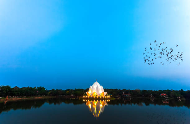 istock Lotus-shaped pagoda Wat Santi Wanaram 1250208430