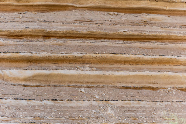 istock Beautiful mountains with colorful sand 1250210304