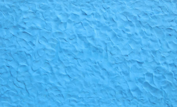 fondo de textura de plastilina azul. - clay fotografías e imágenes de stock