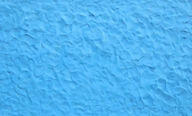 blue plasticine texture background. - modeling clay imagens e fotografias de stock