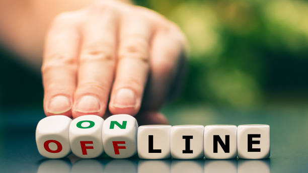 istock Hand turns dice and changes the expression 