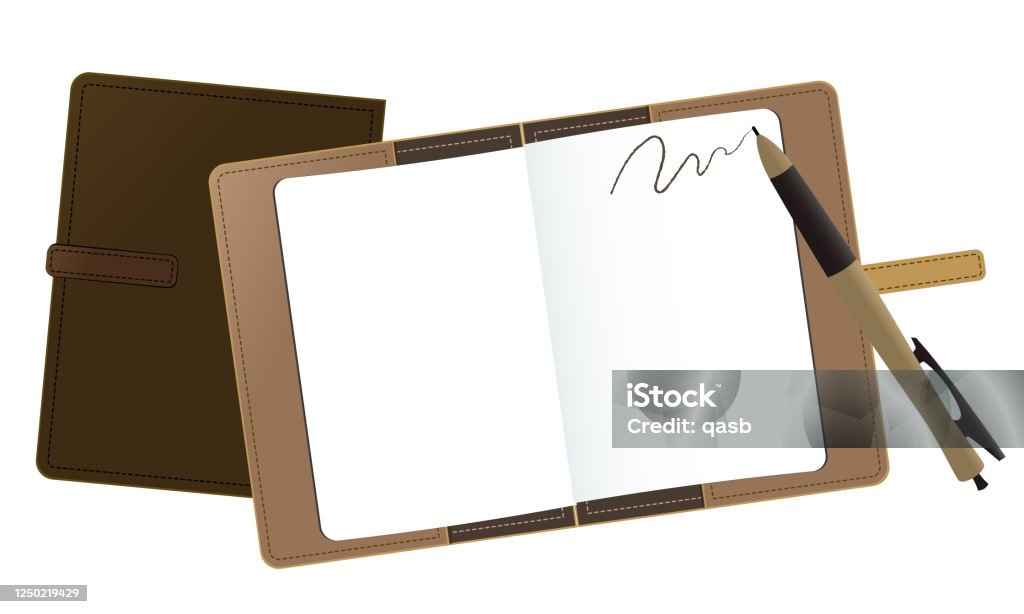 Notebok Frame Notebook Frame Illustration Stock Illustration - Download Image Now ...