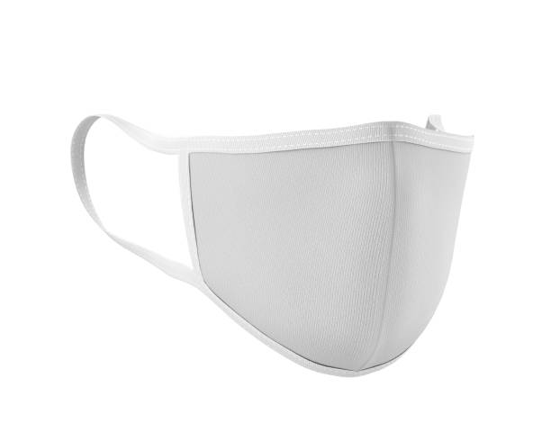 istock White Face Mask Mockup, Blank dust mask 3d rendering isolated on white background 1250233179