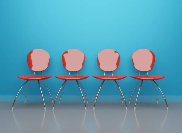 istock Chair in a row living room 1250233263