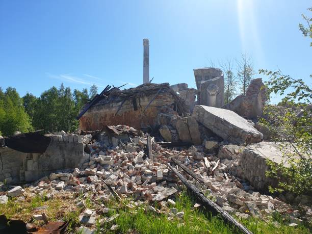 istock Ruins of a Demolished Building 1250233438