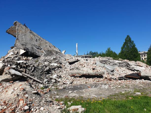 istock Ruins of a Demolished Building 1250233448