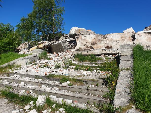 istock Ruins of a Demolished Building 1250233492