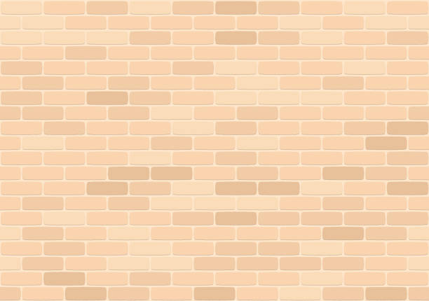 Brown Brick Wall Seamless Pattern Vector Illustration Stock Illustration -  Download Image Now - iStock