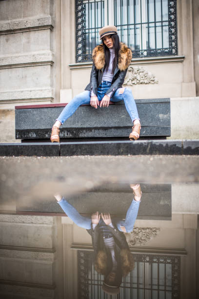 istock Woman walking on the streets 1250234688