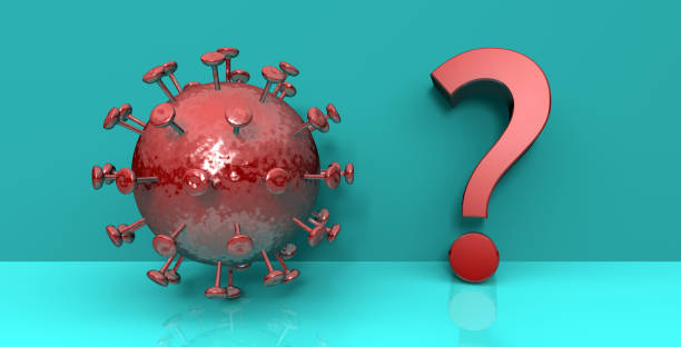 istock Coronavirus Covid-19 pandemic virus disease red question mark interrogation point 3d rendering 1250237263
