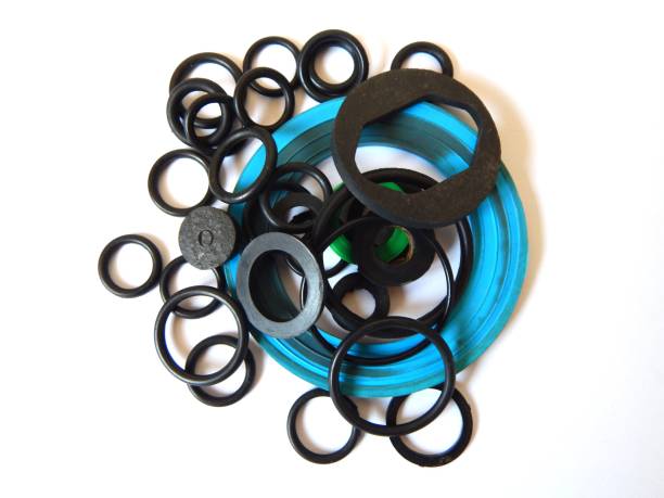 istock Rubber o-ring gaskets for plumbing. 1250238454