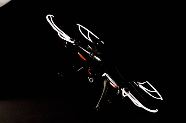 istock Modern Technology Copter closeup Aircraft Drone 1250238779