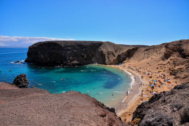 istock Landscape in Tropical Volcanic Canary Islands Spain 1250238901