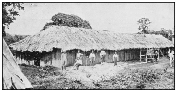 istock Antique photograph of British Navy and Army: Ghana 1250242014