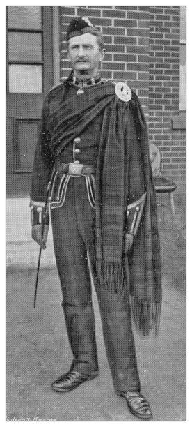 istock Antique photograph of British Navy and Army: The Second Black Watch 1250243669