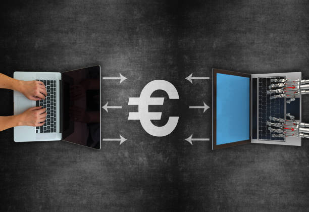 istock Online Banking - Business Chalkboard Background 1250244119