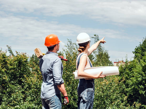 istock Young engineer and worker in the park 1250244222