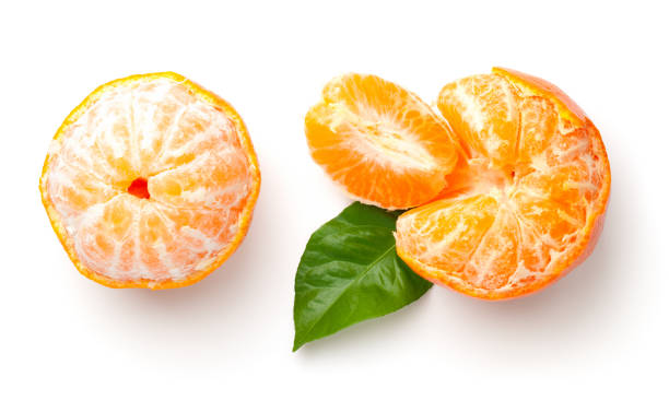 istock Mandarin Orange Isolated On White Background 1250245746