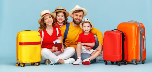 istock Modern family ready for trip 1250249845
