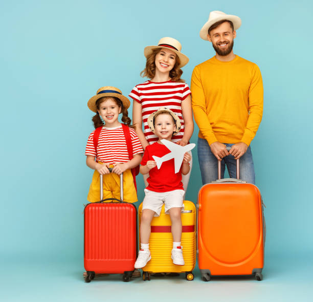 istock Modern family ready for trip 1250249929